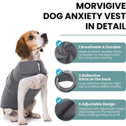 Pet Vest Dog Anxiety Relief Clothing Puppy Clothing With Shock Protection Features null