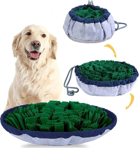 Adjustable Snuffle Mat For Dogs Large Breed Puzzle Toys Small Dog Enrichment Toys For Large Dogs Slow Eating Stress Relief Dog Toy For Feeding  Dog Mental Stimulation Toys null
