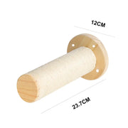 Cat climbing frame solid wood null