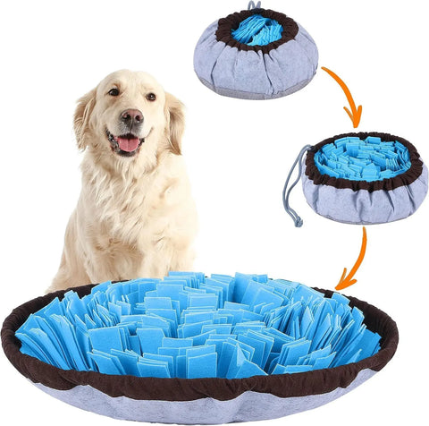 Adjustable Snuffle Mat For Dogs Large Breed Puzzle Toys Small Dog Enrichment Toys For Large Dogs Slow Eating Stress Relief Dog Toy For Feeding  Dog Mental Stimulation Toys null