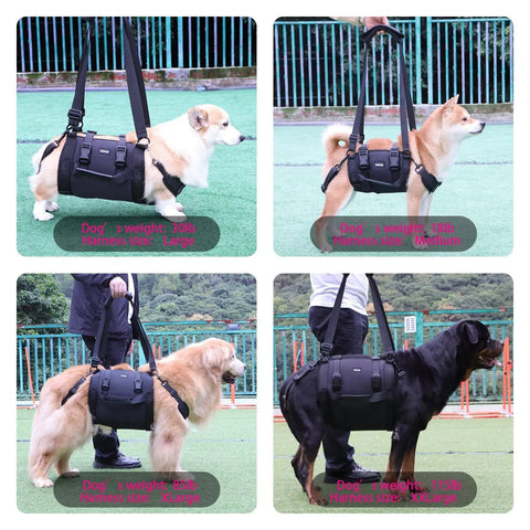 Outdoors Convenient Leg Support Rehabilitation Dog Breast Strap null
